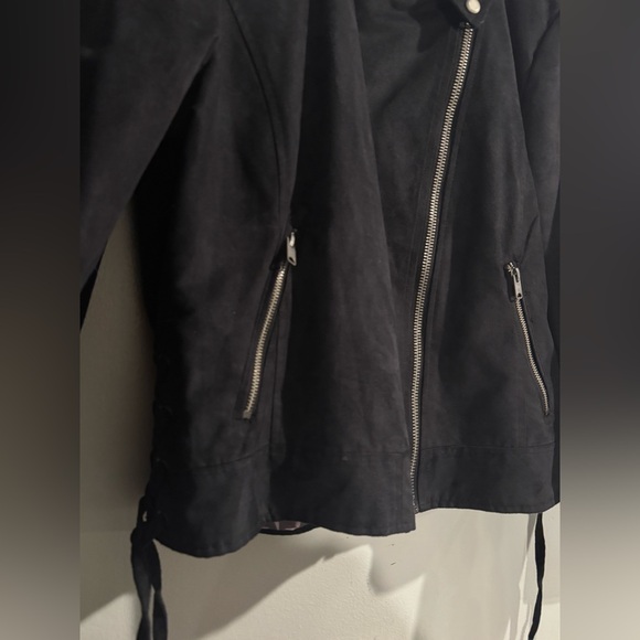 Marc New York Faux Suede Moto Jacket - Picture 5 of 7